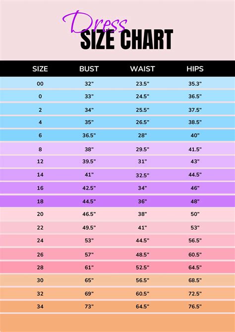 dior dress size guide